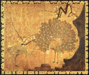 Peacocks, Edo Period